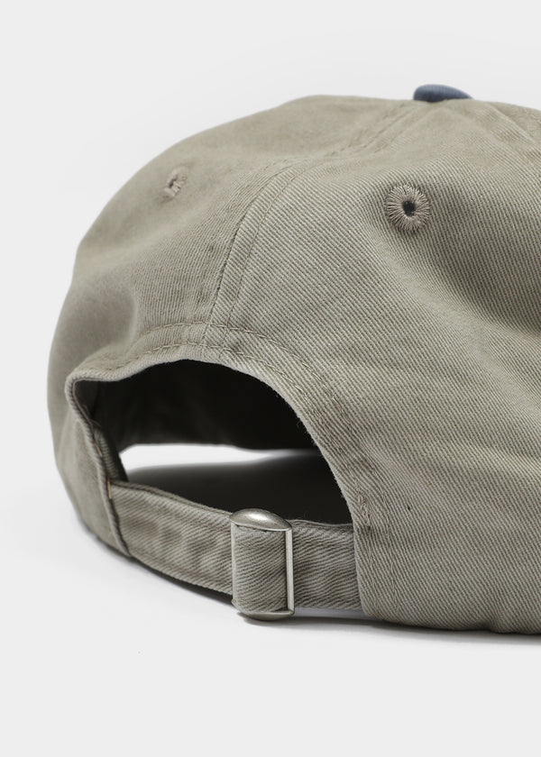 Muar Embroidered Color Block Camp Cap