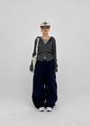 (UNISEX) Ione Wide Cargo Pants