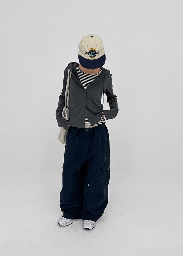 (UNISEX) Ione Wide Cargo Pants