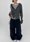 (UNISEX) Ione Wide Cargo Pants