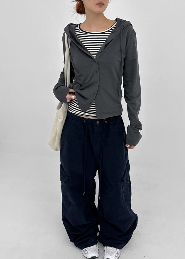 (UNISEX) Ione Wide Cargo Pants
