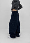 (UNISEX) Ione Wide Cargo Pants