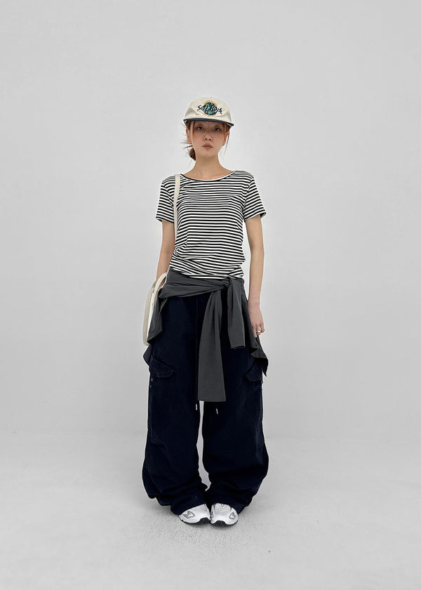 (UNISEX) Ione Wide Cargo Pants