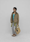 Rohing Color-block High-neck Field Jacket
