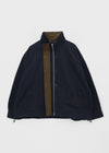 Rohing Color-block High-neck Field Jacket