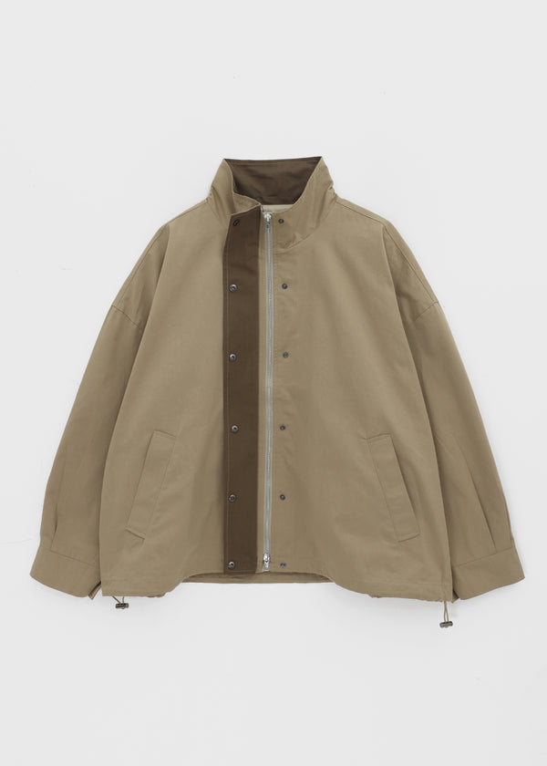 Rohing Color-block High-neck Field Jacket