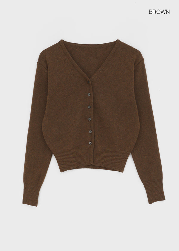 Longta V-neck Knit Cardigan