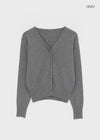 Longta V-neck Knit Cardigan