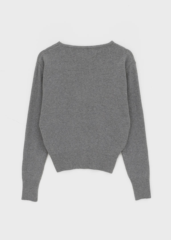 Longta V-neck Knit Cardigan