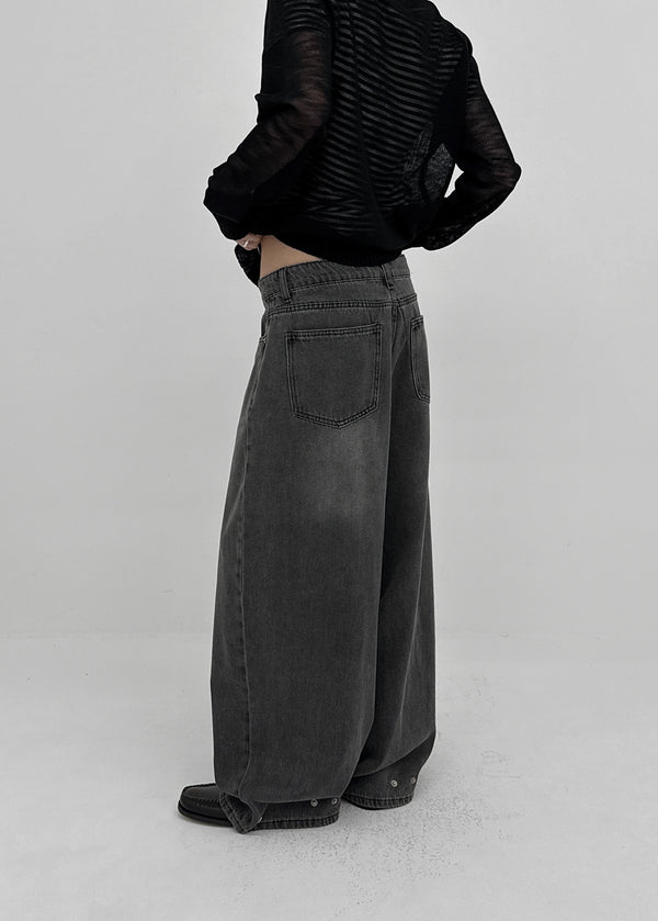 [MADE] Rive Snap Balloon Denim Pants