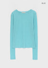 Epion Round Tencel Long Sleeve Tee