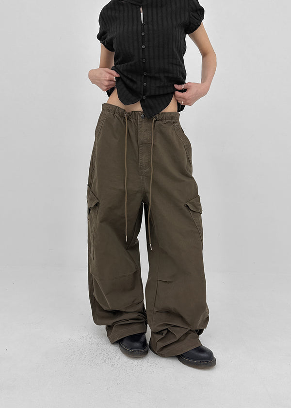 (UNISEX) Ione Wide Cargo Pants