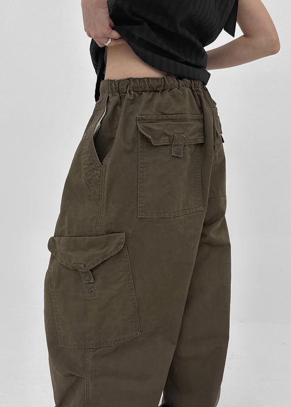 (UNISEX) Ione Wide Cargo Pants