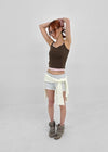 Tutuble Cutting Training Elastic Shorts