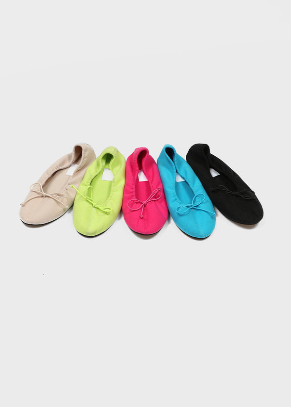 Lomon Color-banded Flat Shoes