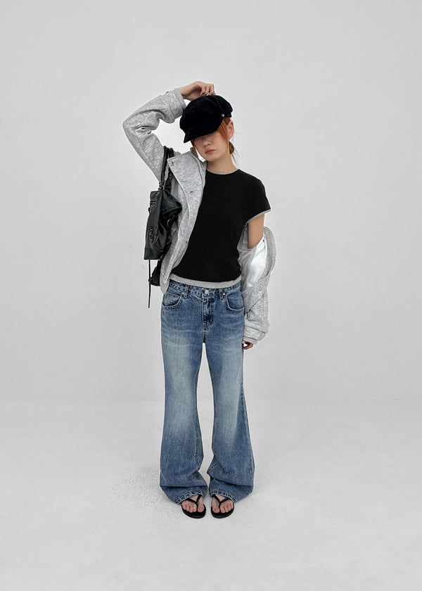 Znive Vintage High-neck Jumper