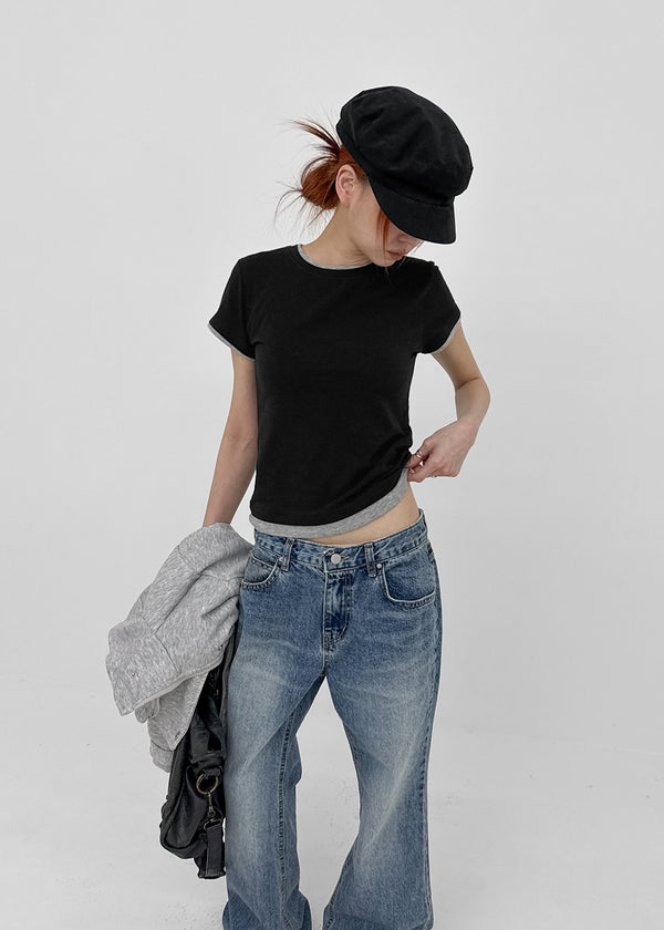 [MADE] Turon Layered Short-Sleeve Tee