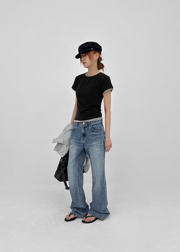 [MADE] Turon Layered Short-Sleeve Tee