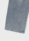 Etman Bijou Wide Denim Pants