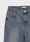 Too God Washed Elastic Stretch Bootcut Denim Pants