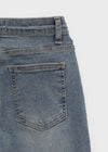 Too God Washed Elastic Stretch Bootcut Denim Pants