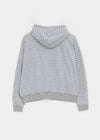 Welshic Striped Zip-up Hoodie