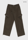 Kengthu Nylon Cargo String Pants