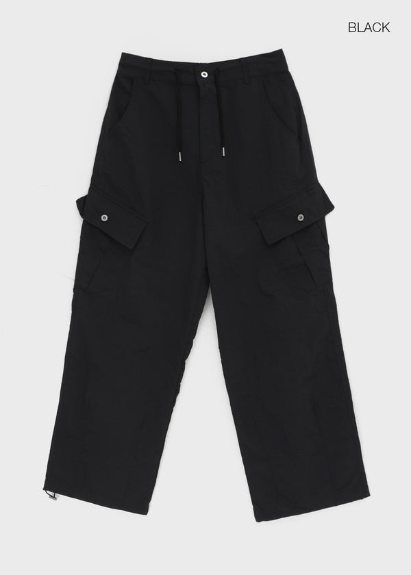 Kengthu Nylon Cargo String Pants