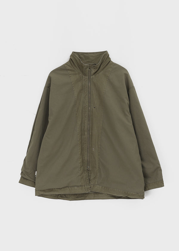 Tark Vintage Washed High-neck Field Jacket