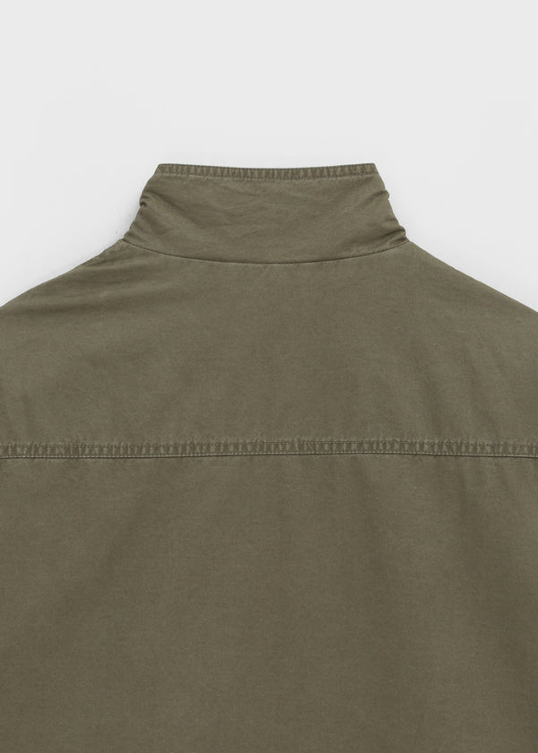 Tark Vintage Washed High-neck Field Jacket
