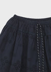 Safen Punched Cancan Mini Skirt Pants
