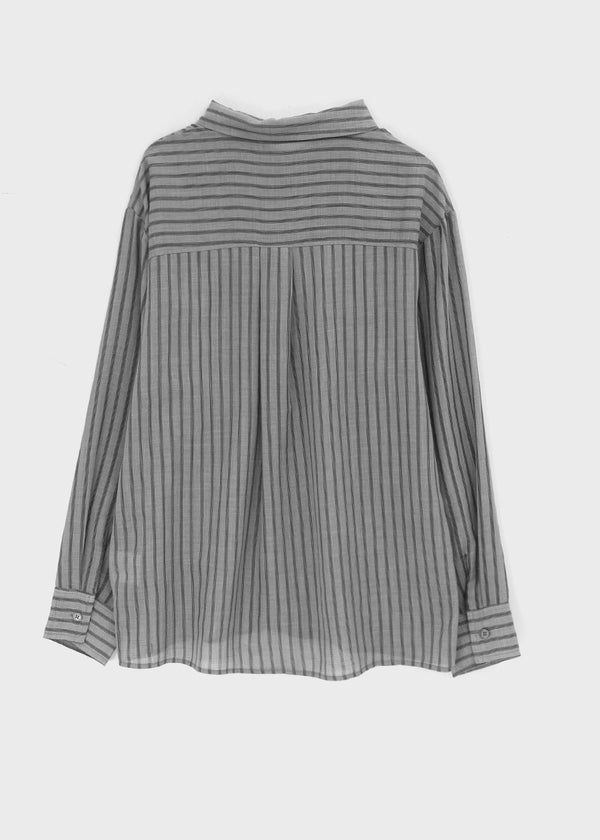 [MADE] Sinila Loose-Fit Stripe Shirt