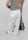 Dayron Low-waist Back Pocket Bootcut Elastic Pants
