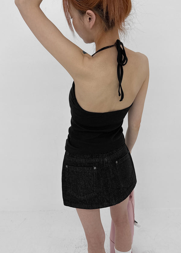 [MADE] Rainy Denim Skort