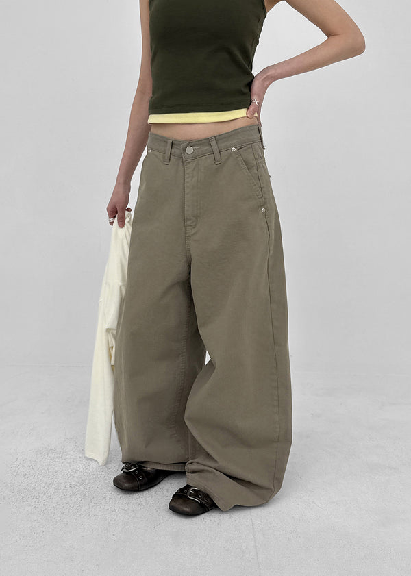 Britam Wide Balloon Cotton Pants