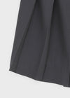Formiro Unbalanced Pleated Wrap Midi Skirt