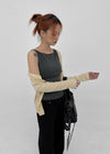 Stanette Button Round Cardigan