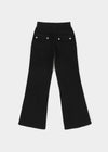 Dayron Low-waist Back Pocket Bootcut Elastic Pants