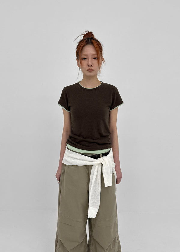 [MADE] Turon Layered Short-Sleeve Tee