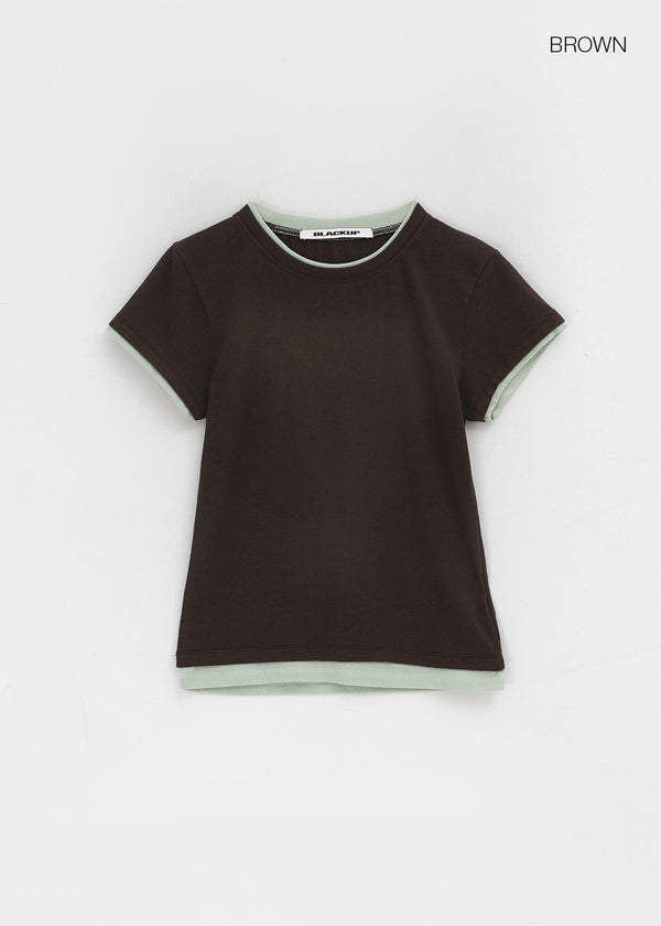 [MADE] Turon Layered Short-Sleeve Tee