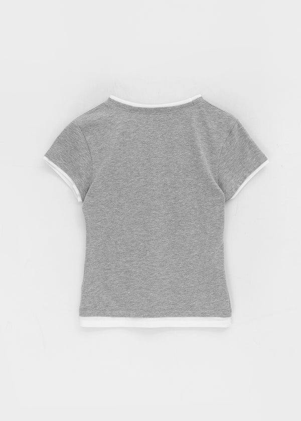 [MADE] Turon Layered Short-Sleeve Tee