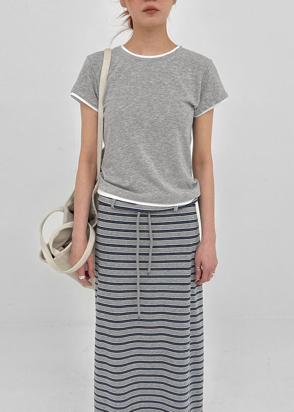 [MADE] Turon Layered Short-Sleeve Tee