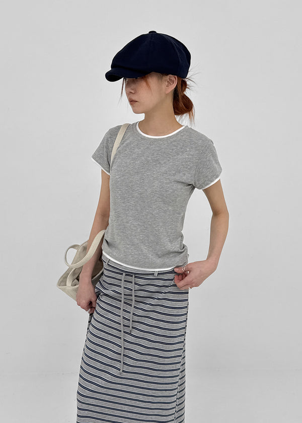 [MADE] Turon Layered Short-Sleeve Tee