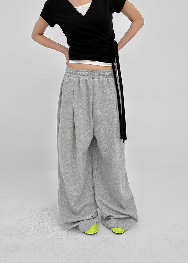 Turnitz Pintuck Wide String Pants