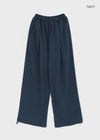 Turnitz Pintuck Wide String Pants
