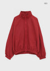 Zicron High-neck Nylon Windbreaker Jumper