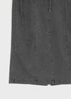 Lalk Pigment Cargo Long Skirt