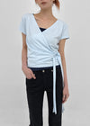 Chank Studded Black Spandex Bootcut Denim Pants