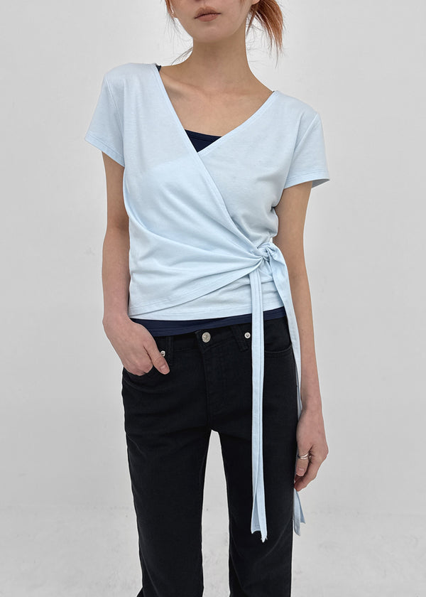 Chank Studded Black Spandex Bootcut Denim Pants