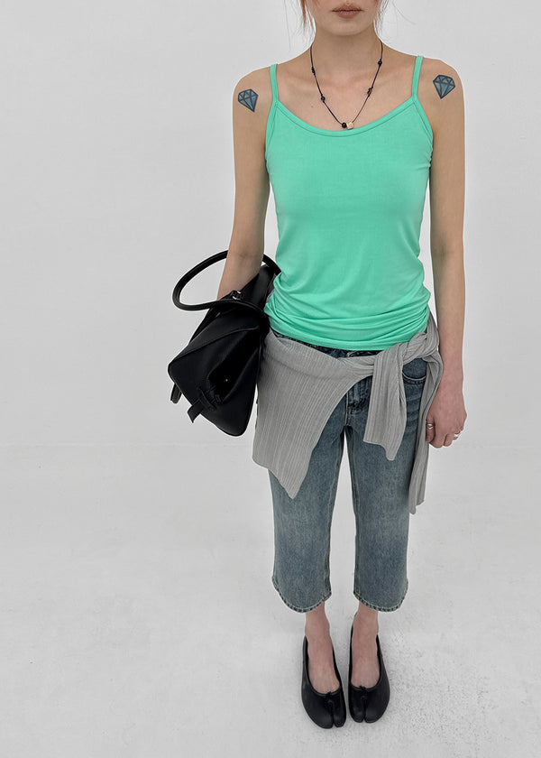 Rocating Color Basic Sleeveless Top